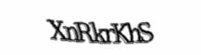 Security check image, please type the characters shown